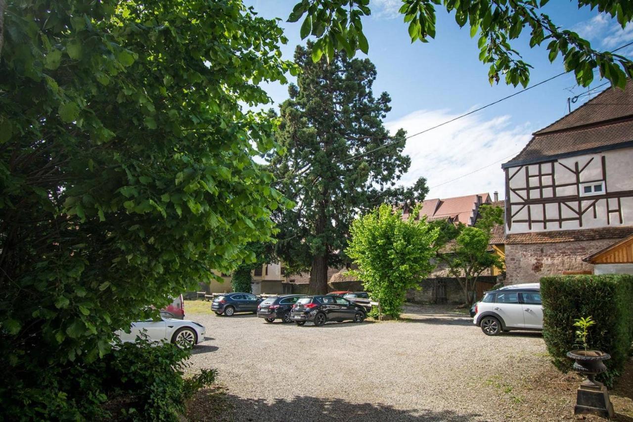 Hotel De La Couronne Riquewihr Exterior foto